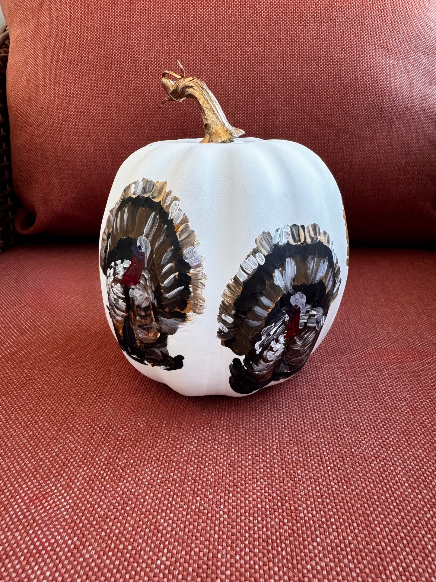 HAND PAINTED PUMPKINS